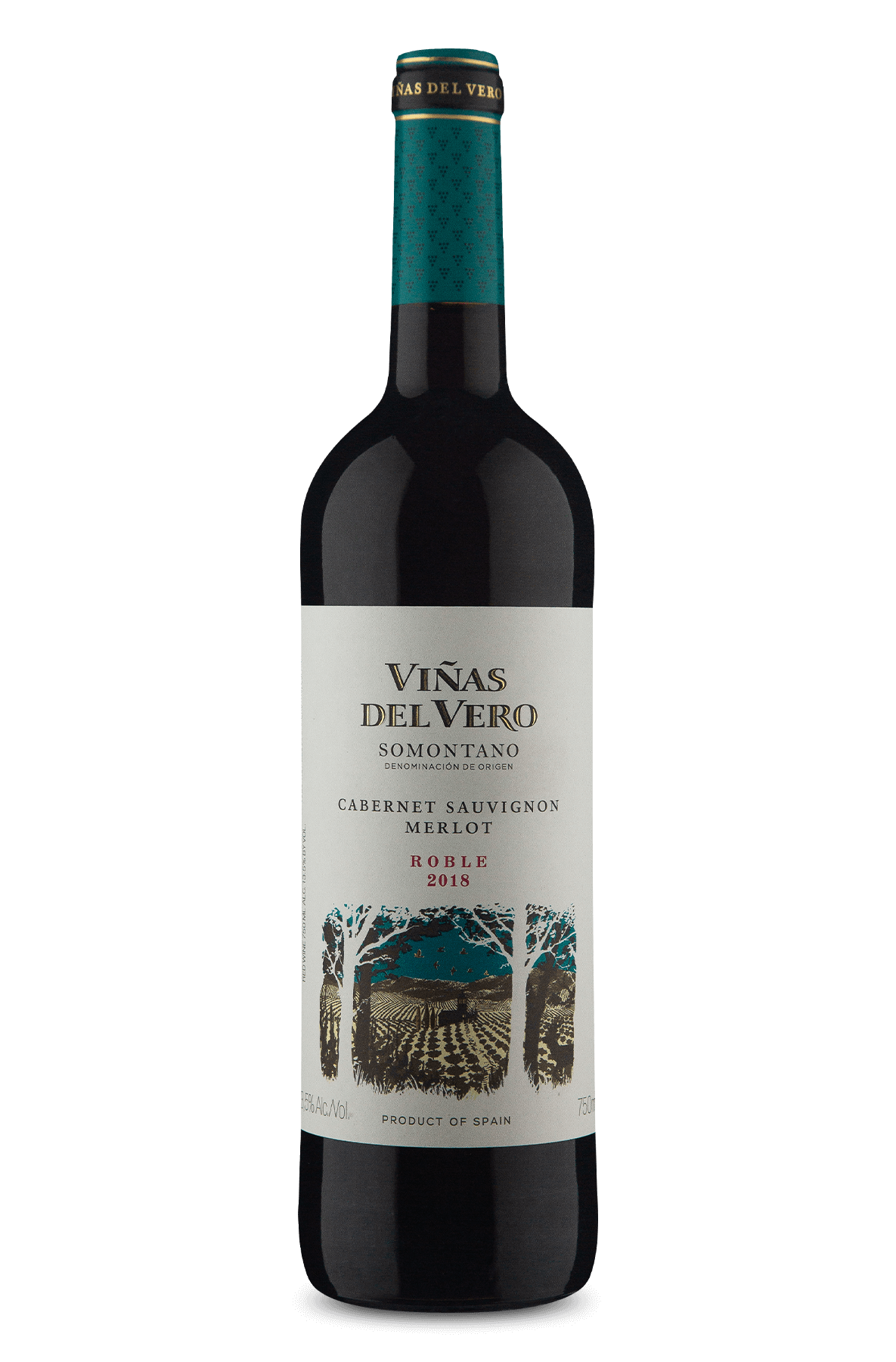 Viñas del Vero Roble D O Somontano Cabernet Sauvignon Merlot 2018