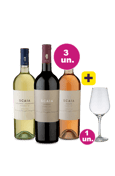 Kit 3 - Tenuta Sant`Antonio Scaia Degustação + Taça Cristal Premium 765 mL Grátis