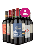 Kit 8 por 199 - Red Wine