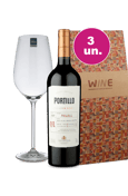 Kit Presente - Portillo Malbec e Taça de Cristal Premium