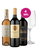 Kit 3 por 249 - Degustação Europremium + Taça Cristal Premium 765 mL Grátis 