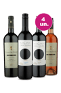 Kit 4 Vinhos - Mesclados de Lojas