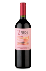 8 Ríos D.O. Región del Valle Central Cabernet Sauvignon Suave 2023