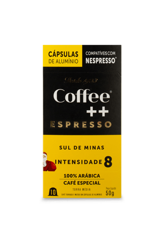 Café Coffee Mais Sul de Minas Espresso 10 Cápsulas 50 g