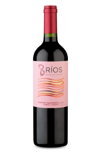 8 Ríos D.O. Región del Valle Central Cabernet Sauvignon Suave 2023