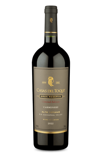 Casas del Toqui Limited Edition Gran Reserva D.O. Cachapoal Valley Carménère 2022