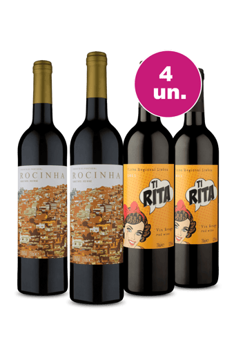 Kit 4 - Portugueses Rocinha e Ti Rita - Oferta Insana