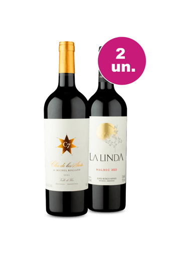 Kit 2 - Clos de Los Siete e La Linda - Oferta Insana