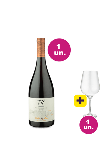 Kit T.H. [ Terroir Hunter ] Pinot Noir + Taça Cristal Premium 765 mL Grátis