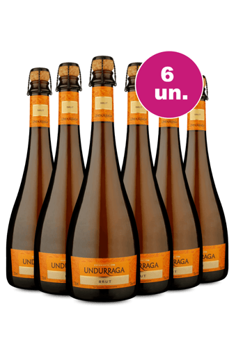 Kit 6 - Espumante Undurraga Brut