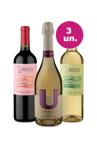 Kit 3 por R$99 - Mesclados e Doces - Oferta Insana Black Friday