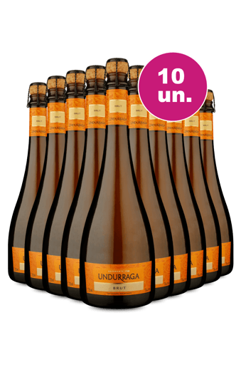 Kit 10 - Espumante Undurraga Brut