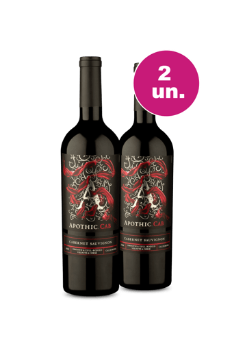 Kit 2 - Apothic Cabernet Sauvignon - Oferta Flash