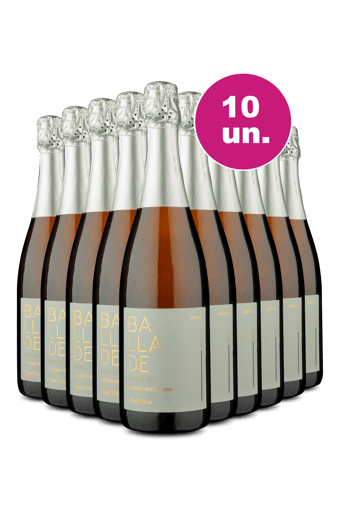 Kit 10 - Espumante Ballade By Miolo Moscatel - Oferta Insana