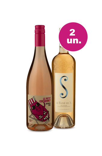 Kit 2 - Encontro de Campeões Rosés Franceses - Oferta Flash