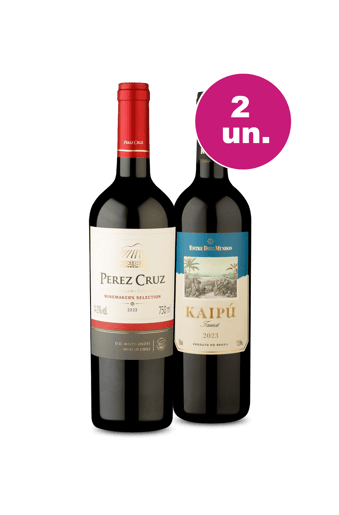 Kit 2 - Pérez Cruz Winemakers e Lançamento Kaipú - Oferta Insana