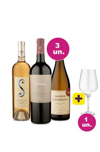 Kit 3 por 249 - Europa Sofisticada + Taça Cristal Premium 765 mL Grátis 