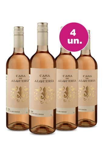 Kit 4 - Lançamento Casa de Alqueria Rosé