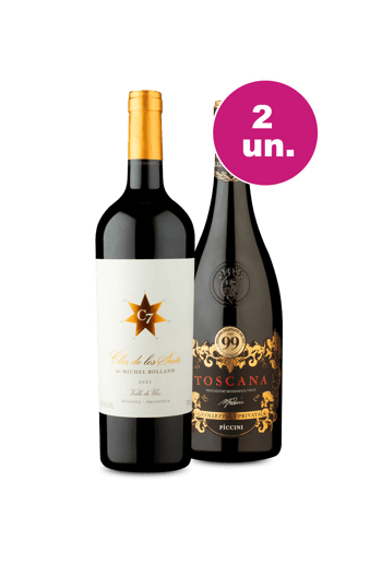 Kit 2 - Clos De Los Siete e Lançamento Piccini I.G.T