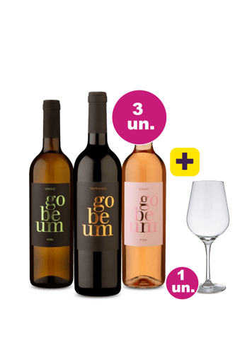 Kit 3 Por 99 - Lançamento Exclusivo Gobeum + Taça Cristal Grátis