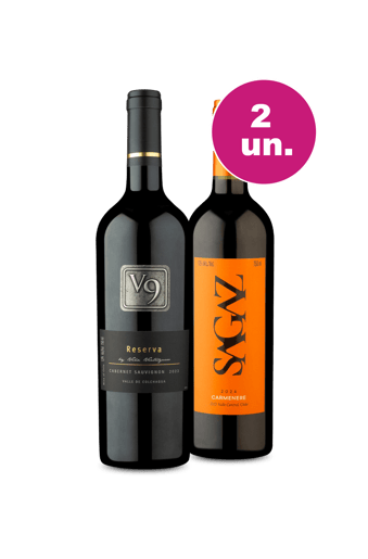 Kit 2 -  V9 Reserva e Sagaz - Oferta Insana