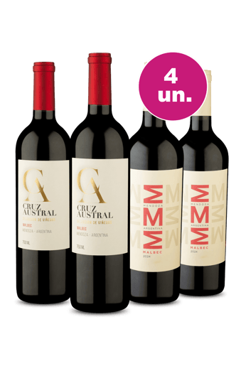 Kit 4 - Malbec Argenino