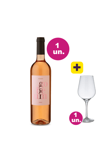 Kit 2 - Lançamento Gobeum Rosé e Taça de Cristal