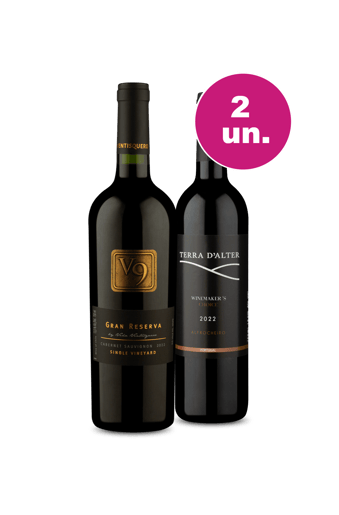 Kit 2 - V9 Gran Reserva e Terra Dalter - Oferta Flash