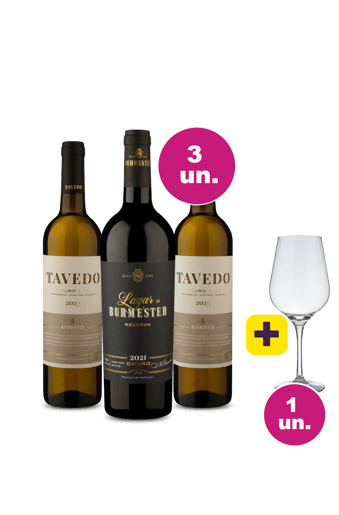 Kit 3 - Lançamentos Lagar de Burmester e Tavedo Branco