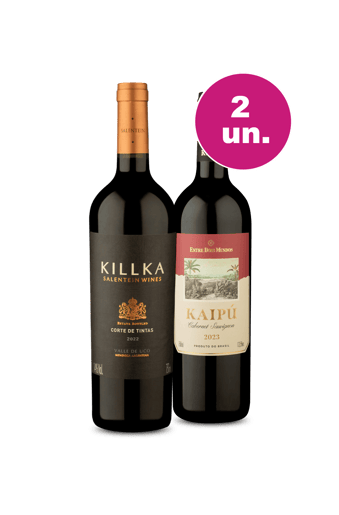 Kit 2 - Salentein Killka e Lançamento Kaipú