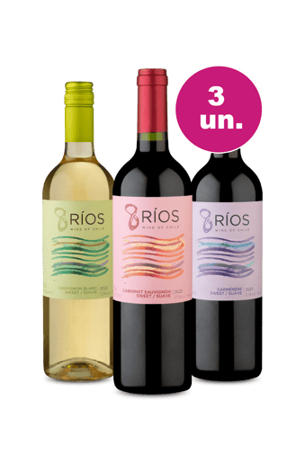 Kit 3 - Suaves por R$89 - Oferta Flash Black Friday