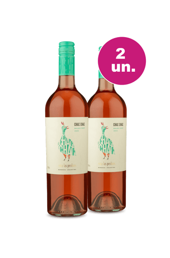 Kit 2 - Chac Chac Malbec Rosé - Oferta Insana