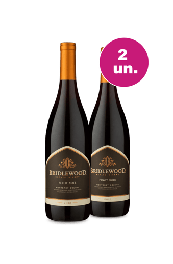 Kit 2 - Bridlewood Monterey County Pinot Noir - Oferta Insana