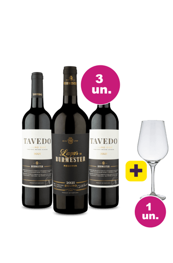 Kit 3 - Lançamentos Lagar de Burmester e Tavedo Tinto