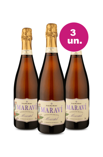 Kit 3 - Espumante Maraví Moscatel - Lançamento